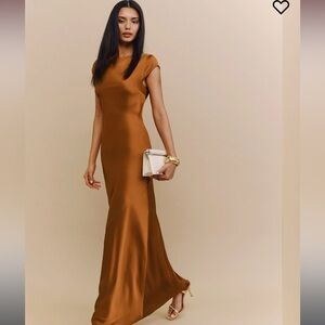 Reformation Niamh Silk Dress NWT